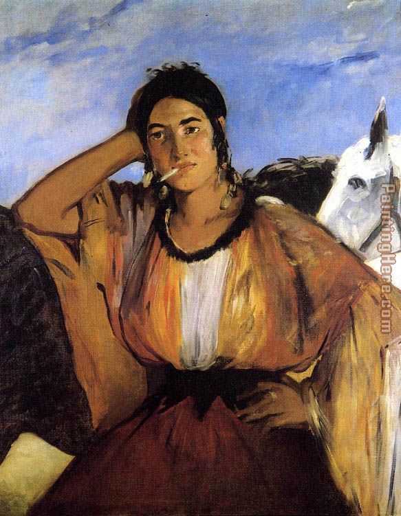 Edouard Manet Gypsy with Cigarette